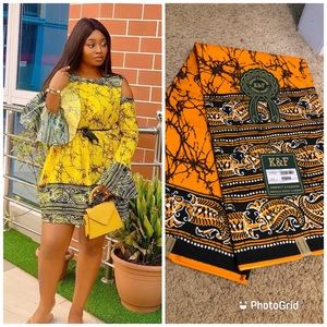 Africa fabrics 6yards